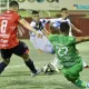 José Andrés Rodríguez se vistió de goleador esta noche, con dos tanto para la victoria de San Carlos sobre Santa Ana. Foto: ADSC.