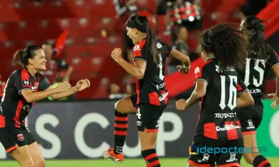 María Paula Coto desbloqueó a Alajuelense con su gol en el segundo tiempo. Después, fue fácil. Foto: LDA.