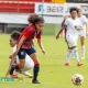 La Selección Femenina sumó su cuarto juego consecutivo sin victoria. Cayó esta tarde ante Panamá. Foto: FCRF.