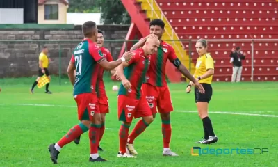 Starling Vega fue el responsable del gol en Guanacasteca esta tarde cuando enfrentó a Pérez Zeledón. Foto: Andrey Esquive / ADG.