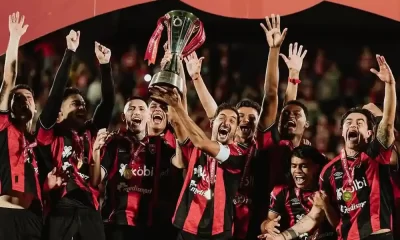 La celebración de Alajuelense fue corta, porque Gimaraes ya se enfoca en el torneo local. Foto: LDA.