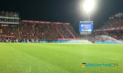 El estadio Alejandro Morera Soto quedó vetado por cinco partidos de Alajuelense y apercibido por otros dos. Foto: Keydel Romero.