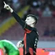 Alberto Toril celebra. Su gol le dio tres puntos a Alajuelense, y lo puso a él al frente de la tabla de anotadores. Foto: Keydel Romero.